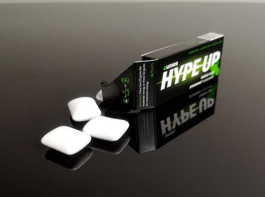 Gumrs HypeUp Energy Gum - Spearmint Flavour